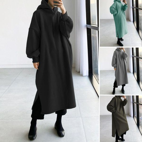 casual dresses elegant split hooded dress women's autumn sweatshirts 2022 long sleeve midi vestidos female robe, Black;gray
casual dresses elegant split hooded dress women's autumn sweatshirts 2022 long sleeve midi vestidos female robe, Black;gray
