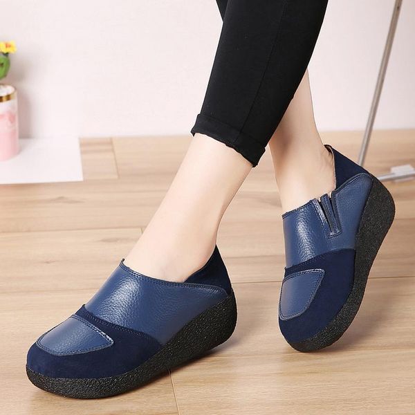 dress shoes women high heels platform sneakers suede leather casual slip on creepers moccasins, Black
dress shoes women high heels platform sneakers suede leather casual slip on creepers moccasins, Black