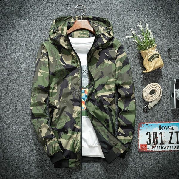 men's jackets windbreaker men casual spring hooded camouflage jacket mens streetwear hip hop sportwear camo army plus size, Black;brown
men's jackets windbreaker men casual spring hooded camouflage jacket mens streetwear hip hop sportwear camo army plus size, Black;brown