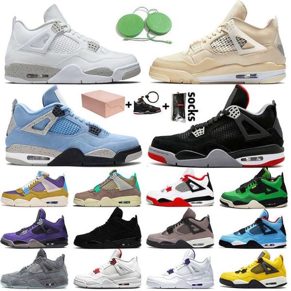 with box jumpman 4 mens basketball shoes women white sail fire red 4s university blue bred black cat psgs trainers sports sneakers
with box jumpman 4 mens basketball shoes women white sail fire red 4s university blue bred black cat psgs trainers sports sneakers