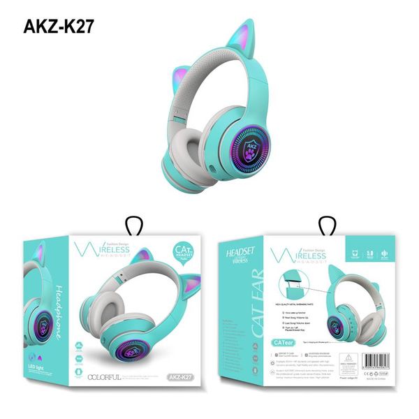 headphones 5.0 cat ear wireless headset with rgb light support tf card stereo surround sound foldable earphone cell phone earphones
headphones 5.0 cat ear wireless headset with rgb light support tf card stereo surround sound foldable earphone cell phone earphones