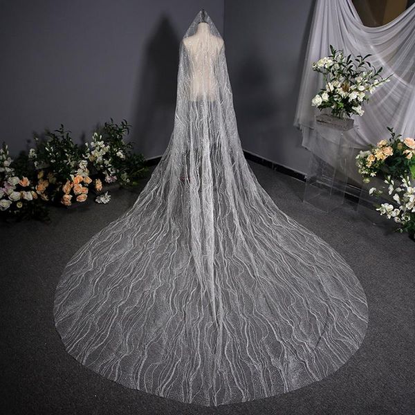 bridal veils real pos 3.5m glitter wedding long accessories one layer sparkly mariage headwear velos de novia, Black
bridal veils real pos 3.5m glitter wedding long accessories one layer sparkly mariage headwear velos de novia, Black