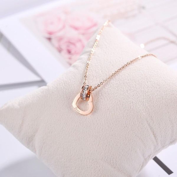 pendant necklaces stainless steel necklace for women luxury round with heart crystal on neck choker jewelry, Silver
pendant necklaces stainless steel necklace for women luxury round with heart crystal on neck choker jewelry, Silver