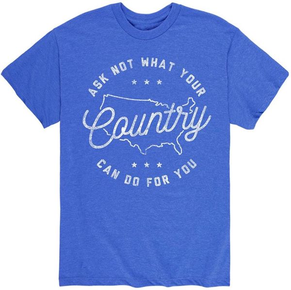 men's t-shirts ask not what your country can do for you - short sleeve graphic t-shirt, White;black
men's t-shirts ask not what your country can do for you - short sleeve graphic t-shirt, White;black