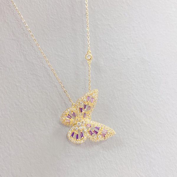 chains botu 2021 trendy women's butterfly necklace micro-inlaid zircon exaggerated creative pendant jewelry for women, Silver
chains botu 2021 trendy women's butterfly necklace micro-inlaid zircon exaggerated creative pendant jewelry for women, Silver
