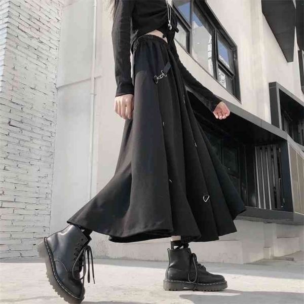 style skirts women high waist splicing buckle irregular gothic skirt black fashion streetwear y adjustable, Black;gray
style skirts women high waist splicing buckle irregular gothic skirt black fashion streetwear y adjustable, Black;gray