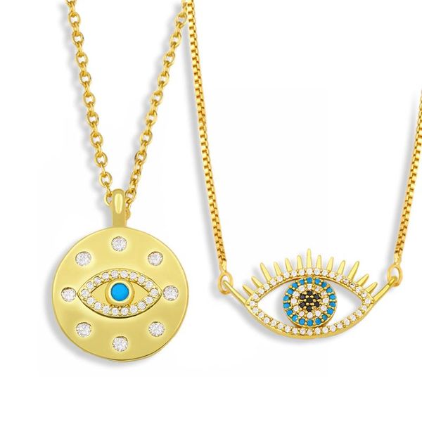 gold evil eye necklace for women round blue clavicle chain pendant zirconia turkish jewelry gifts nkes88 necklaces, Silver
gold evil eye necklace for women round blue clavicle chain pendant zirconia turkish jewelry gifts nkes88 necklaces, Silver