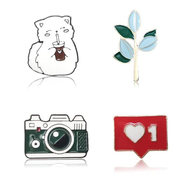 pins, brooches cartoon creative fun camera plant cat enamel brooch red heart pin alloy badge clothes bag accessories jewelry gift, Gray
pins, brooches cartoon creative fun camera plant cat enamel brooch red heart pin alloy badge clothes bag accessories jewelry gift, Gray