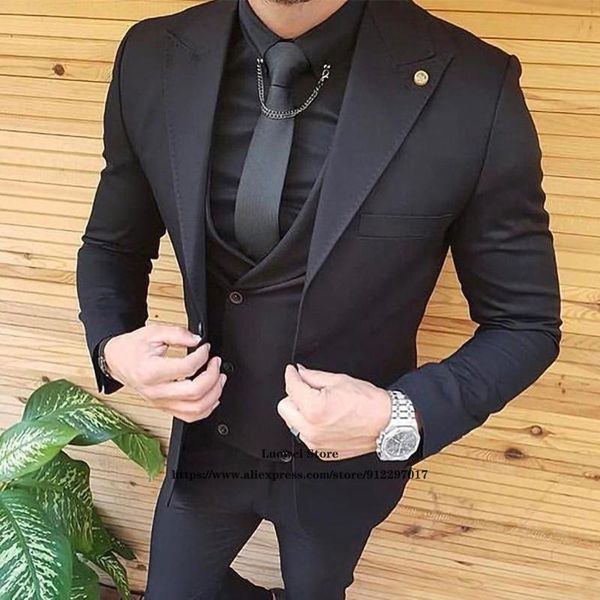 men's suits & blazers classic professional mens wedding groom tuxedo 3 piece jacket vest pants set formal business slim fit blazer cost, White;black
men's suits & blazers classic professional mens wedding groom tuxedo 3 piece jacket vest pants set formal business slim fit blazer cost, White;black