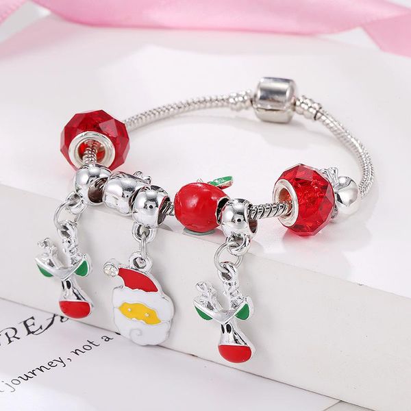 bangle 2021 santa claus christmas jewelry charm bracelets women for kids silver stainless steel alloy pendant zircon elk, Black
bangle 2021 santa claus christmas jewelry charm bracelets women for kids silver stainless steel alloy pendant zircon elk, Black
