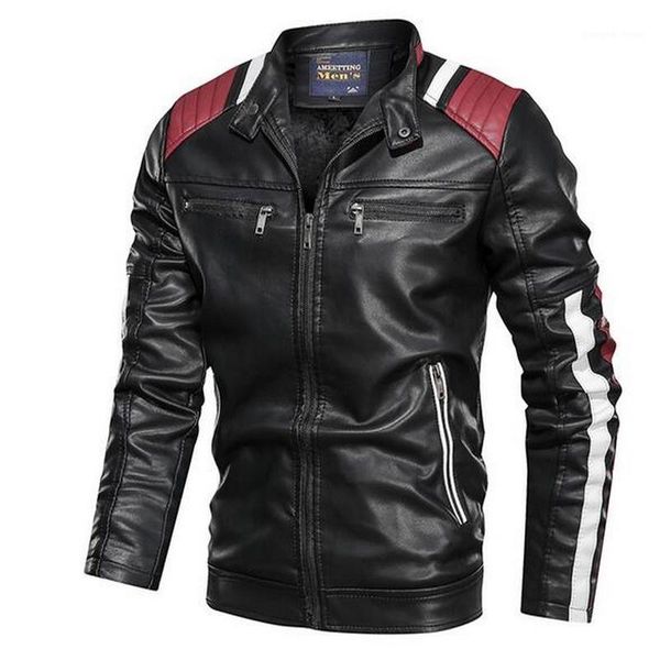 autumn men's leather jackets casual motorcycle pu jacket men coat brand punk multi design style biker bomber coats fur & faux, Black
autumn men's leather jackets casual motorcycle pu jacket men coat brand punk multi design style biker bomber coats fur & faux, Black