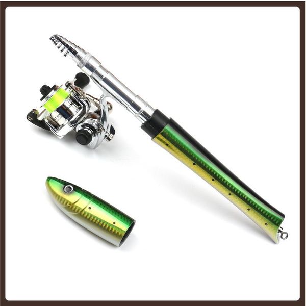 boat fishing rods stream collapsible mini metal pole pen gear ultralight material de pesca tools set
boat fishing rods stream collapsible mini metal pole pen gear ultralight material de pesca tools set