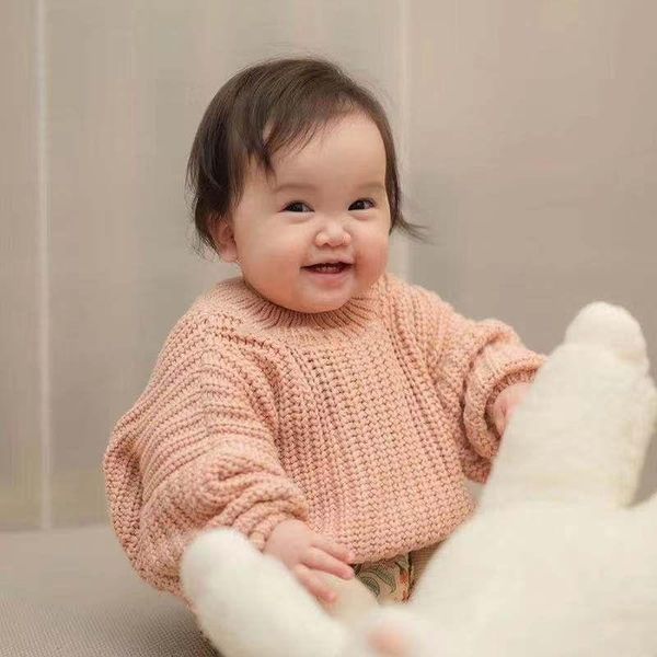 pullover baby sweater for girls autumn loose knitted sweaters casual kids children outwear clothing boy clothes, Blue
pullover baby sweater for girls autumn loose knitted sweaters casual kids children outwear clothing boy clothes, Blue