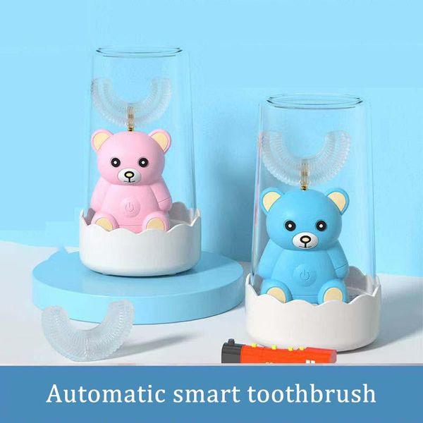smart electric toothbrush kid sonic inductive charging u-shaped 360 degree silica gel
smart electric toothbrush kid sonic inductive charging u-shaped 360 degree silica gel