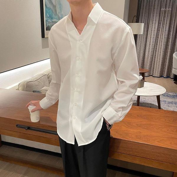 men's casual shirts v-neck white black for mens stylish complete elegant fashion clothing classic gentleman social work wear loose
men's casual shirts v-neck white black for mens stylish complete elegant fashion clothing classic gentleman social work wear loose