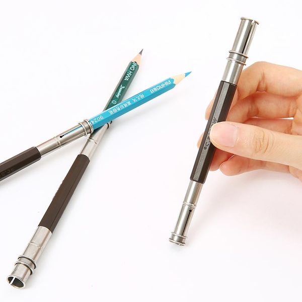 refills 3pcs adjustable dual head pencil extender holder sketch art write tool school office supplies, Black;red
refills 3pcs adjustable dual head pencil extender holder sketch art write tool school office supplies, Black;red