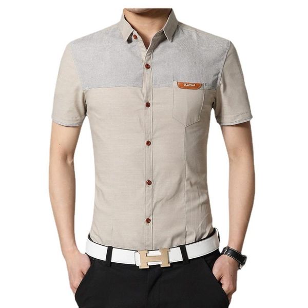 men's casual shirts clothing cotton short sleeve slim fit dress shirt fashion comfortable clothes plus size 5xl, White;black
men's casual shirts clothing cotton short sleeve slim fit dress shirt fashion comfortable clothes plus size 5xl, White;black