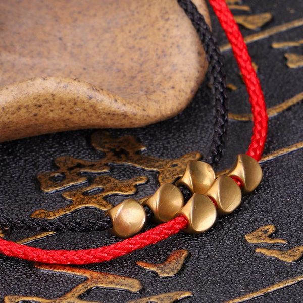 copper beads bracelet adjustable handmade buddhist lucky rope hand chain endq charm bracelets, Golden;silver
copper beads bracelet adjustable handmade buddhist lucky rope hand chain endq charm bracelets, Golden;silver