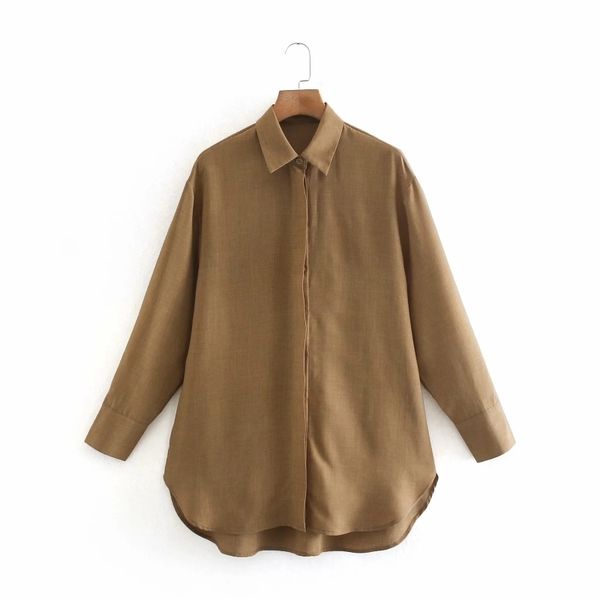 fashion women button decoration loose shirt female turndown collar long sleeve blouse casual lady blusas s8286 210430, White
fashion women button decoration loose shirt female turndown collar long sleeve blouse casual lady blusas s8286 210430, White