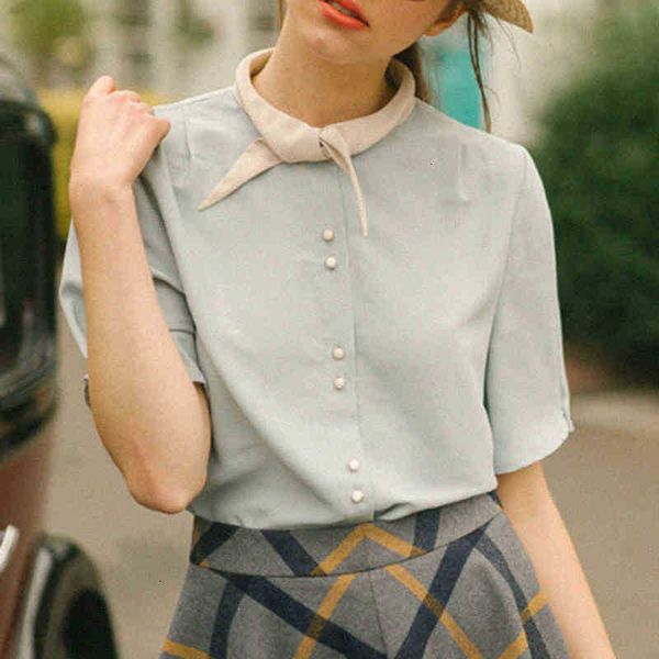 women's blouses & shirts blouses embroidered women short sleeve bow neck buttons up blouse elegant dreamy mujer chemisier femme wdi3, White
women's blouses & shirts blouses embroidered women short sleeve bow neck buttons up blouse elegant dreamy mujer chemisier femme wdi3, White