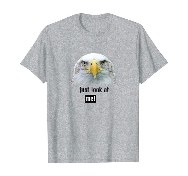 just look at me t-shirt, White;black