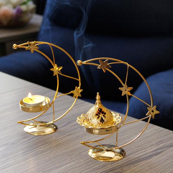 fragrance lamps suspended metal incense burner moon shape candle holder art decor portable handheld censer for eid muslim 14*15cm ud88
fragrance lamps suspended metal incense burner moon shape candle holder art decor portable handheld censer for eid muslim 14*15cm ud88