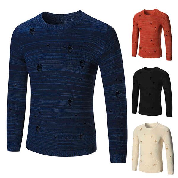 men sweaters new fashion solid hole casual o neck slim cotton knitted sweaters pullovers male clothing, White;black
men sweaters new fashion solid hole casual o neck slim cotton knitted sweaters pullovers male clothing, White;black