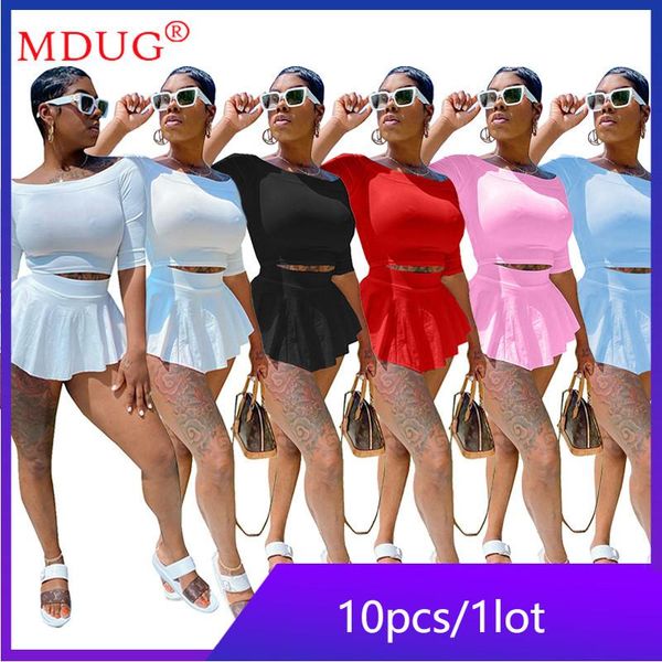 work dresses wholesale items in bulk culottes pleated skirt two piece y2k dress sets 2021 summer fashion solid ladies clothes m7165, White;black
work dresses wholesale items in bulk culottes pleated skirt two piece y2k dress sets 2021 summer fashion solid ladies clothes m7165, White;black