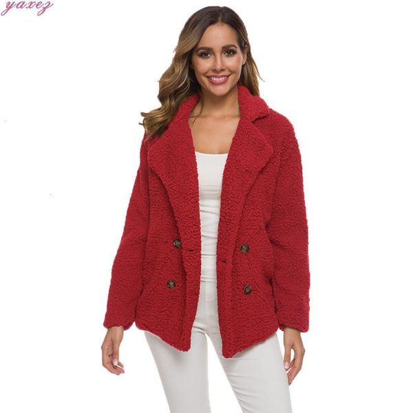 women's jackets 2021 lamb double velvet row buckle sweater lapel loose baby coat woman, Black;brown
women's jackets 2021 lamb double velvet row buckle sweater lapel loose baby coat woman, Black;brown
