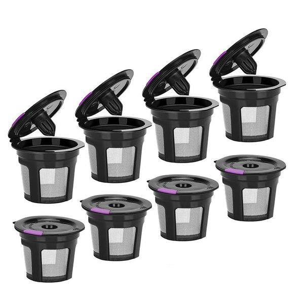 coffee filters 8 pcs reusable k cups/coffee filter cup for keurig 2.0&1.0 universal refillable cups
coffee filters 8 pcs reusable k cups/coffee filter cup for keurig 2.0&1.0 universal refillable cups