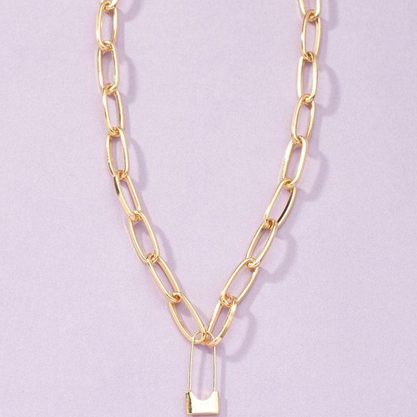 chokers ins gold short chain lock key irregular men women minimalist pendant choker necklaces trendy korean fashion party jewelry, Golden;silver
chokers ins gold short chain lock key irregular men women minimalist pendant choker necklaces trendy korean fashion party jewelry, Golden;silver