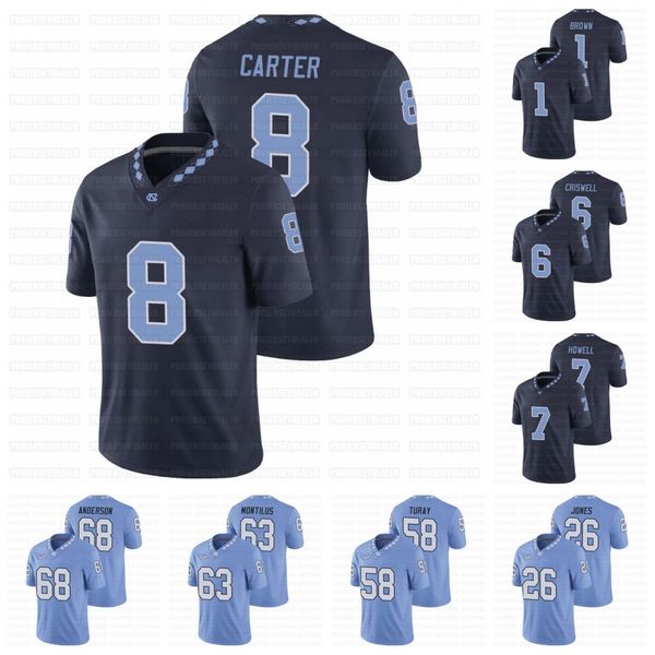 north carolina tar heels replica football game jersey ja'qurious conley brown switzer newsome criswell howell carter downs green hender, Black
north carolina tar heels replica football game jersey ja'qurious conley brown switzer newsome criswell howell carter downs green hender, Black