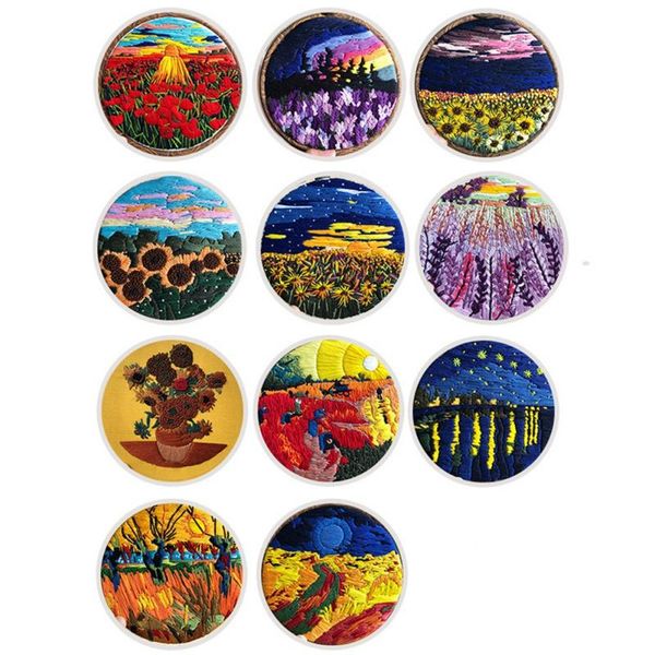 full range of embroidery starter kit with pattern cross stitch 15cm random color hoops other arts and crafts
full range of embroidery starter kit with pattern cross stitch 15cm random color hoops other arts and crafts