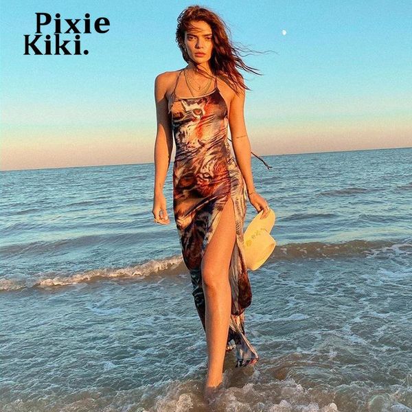 casual dresses pixiekiki tiger print halter backless high split maxi dress elegant long for women party night club beach p83-cz22, Black;gray
casual dresses pixiekiki tiger print halter backless high split maxi dress elegant long for women party night club beach p83-cz22, Black;gray
