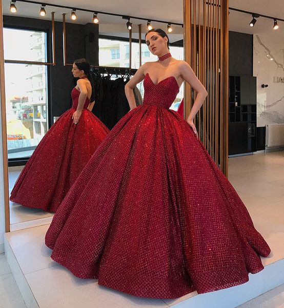 glaring long evening dresses with pockets 2021 sweetheart puffy ball gowns glitter burgundy arabic style women formal gown, Black;red
glaring long evening dresses with pockets 2021 sweetheart puffy ball gowns glitter burgundy arabic style women formal gown, Black;red