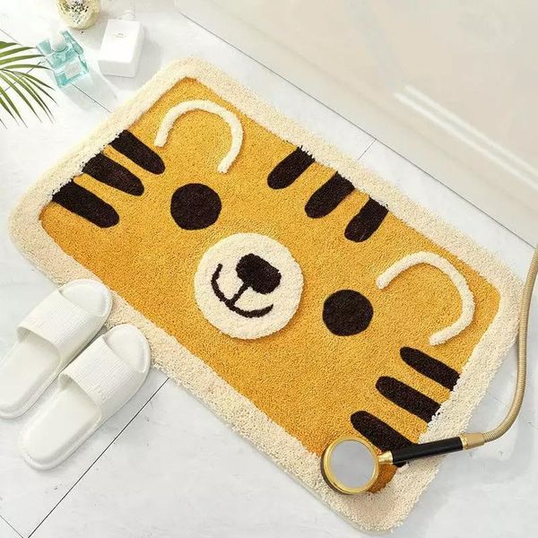 carpets furry rug tiger bathmat doormat home decor absorbent anti slip pad children's bedroom kawaii room entrance door mats 
carpets furry rug tiger bathmat doormat home decor absorbent anti slip pad children's bedroom kawaii room entrance door mats