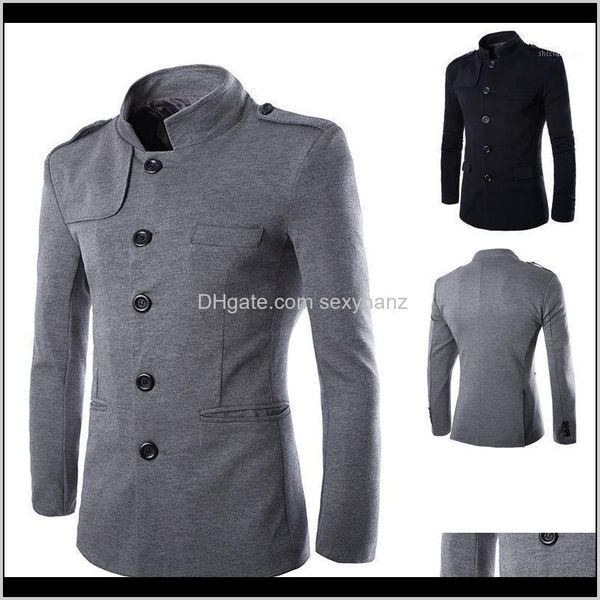 mens suits blazers chinese style business men casual stand collar fashion blazer male clothes slim fit coat drop jacket size s2xl xd4hz, White;black
mens suits blazers chinese style business men casual stand collar fashion blazer male clothes slim fit coat drop jacket size s2xl xd4hz, White;black