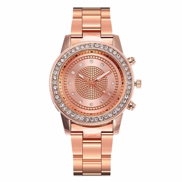 wristwatches women rose gold stainless steel diamond wrist watch luxury ladies female watches gift clock relogio feminino, Slivery;brown
wristwatches women rose gold stainless steel diamond wrist watch luxury ladies female watches gift clock relogio feminino, Slivery;brown