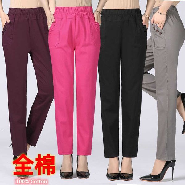 skirts 100% cotton women's autumn elastic high waist casual straight pants middle-aged mother trousers plus size 5xl y340 td8j, Black
skirts 100% cotton women's autumn elastic high waist casual straight pants middle-aged mother trousers plus size 5xl y340 td8j, Black