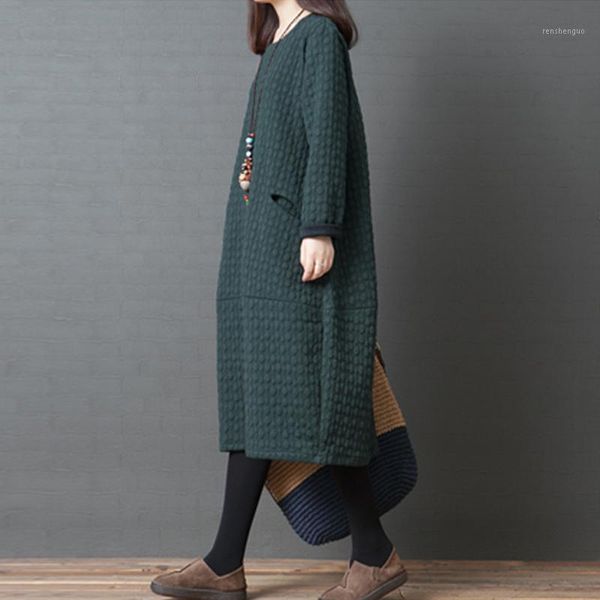 casual dresses 2021 arrival knitted padding cotton thicken autumn winter dress dot solid color vintage office lady ol work, Black;gray
casual dresses 2021 arrival knitted padding cotton thicken autumn winter dress dot solid color vintage office lady ol work, Black;gray