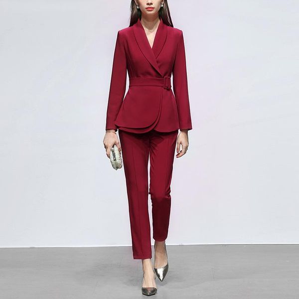 fashion women pants suits formal clothes ol office ladies business work wear two piece stylish blazer jacket pantsuits female women's, White
fashion women pants suits formal clothes ol office ladies business work wear two piece stylish blazer jacket pantsuits female women's, White