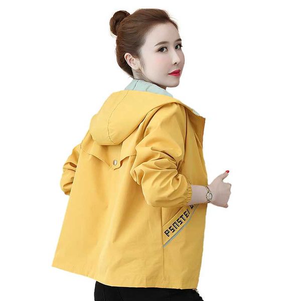women's jackets 2021 autumn jacket long sleeve zipper pocket windbreaker female coat hooded casual basic outerwear plus size, Black;brown
women's jackets 2021 autumn jacket long sleeve zipper pocket windbreaker female coat hooded casual basic outerwear plus size, Black;brown