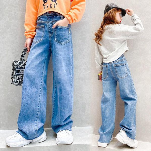 teenage girls jeans 2021 autumn casual fashion loose blue kids leg wide pants school children trousers 6 8 10 12 14 years
teenage girls jeans 2021 autumn casual fashion loose blue kids leg wide pants school children trousers 6 8 10 12 14 years
