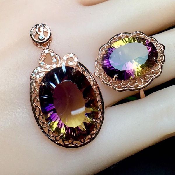 boutique jewels 925 pure silver inlaid natural amethyst female ring + pendant necklace suit support detection bracelet, earrings &, Black
boutique jewels 925 pure silver inlaid natural amethyst female ring + pendant necklace suit support detection bracelet, earrings &, Black