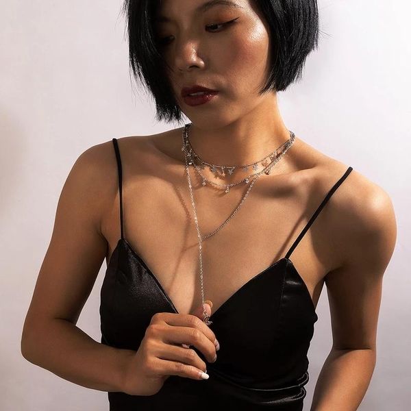chains huatang boho moon pendant necklace for women silver color star long chain choker charmings jewelry accessories collar
chains huatang boho moon pendant necklace for women silver color star long chain choker charmings jewelry accessories collar