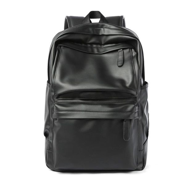 backpack pu leather men travel bag waterproof simple style school bags for teenage casual fashion pack anti-theft bagpack
backpack pu leather men travel bag waterproof simple style school bags for teenage casual fashion pack anti-theft bagpack