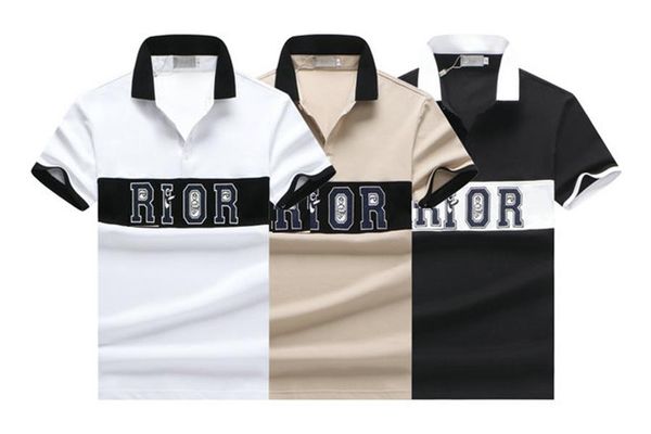 2022 luxury brand mens designer polo t shirt summer fashion breathable short-sleeved lapel casual 955, White;black
2022 luxury brand mens designer polo t shirt summer fashion breathable short-sleeved lapel casual 955, White;black