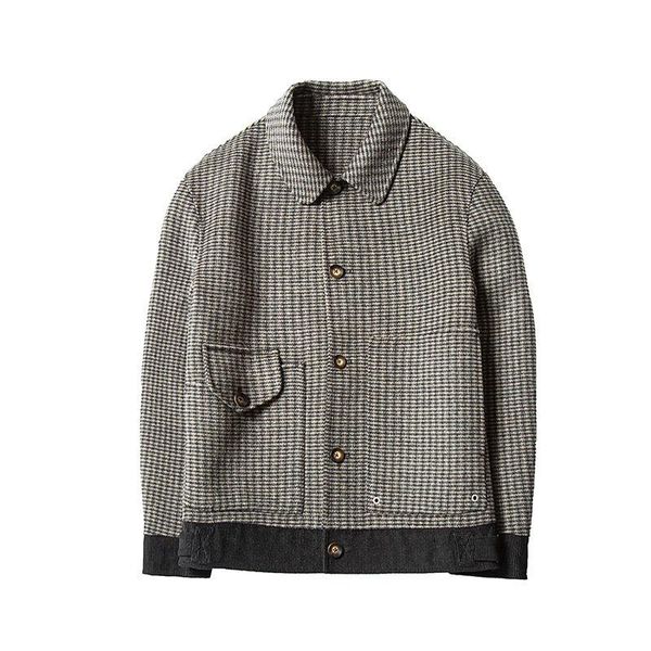 men's jackets high-quality fashion jacket wool woolen material short thick warm coat, Black;brown
men's jackets high-quality fashion jacket wool woolen material short thick warm coat, Black;brown