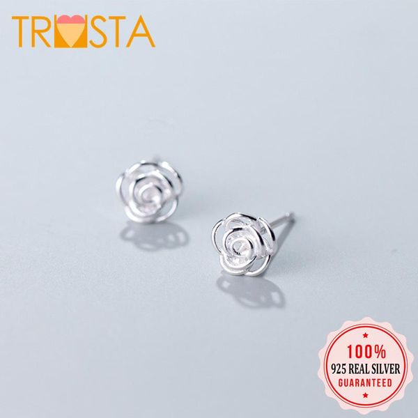 stud trusta 2021 100% 925 solid real sterling silver small hollow rose flower earring for women girl fine jewelry ed24, Golden;silver
stud trusta 2021 100% 925 solid real sterling silver small hollow rose flower earring for women girl fine jewelry ed24, Golden;silver