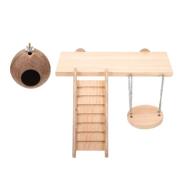 small animal supplies 4pcs pet hamsters nest hamster wooden toys climbing ladder swing
small animal supplies 4pcs pet hamsters nest hamster wooden toys climbing ladder swing